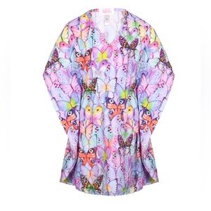Stella Cove butterfly girl cover up